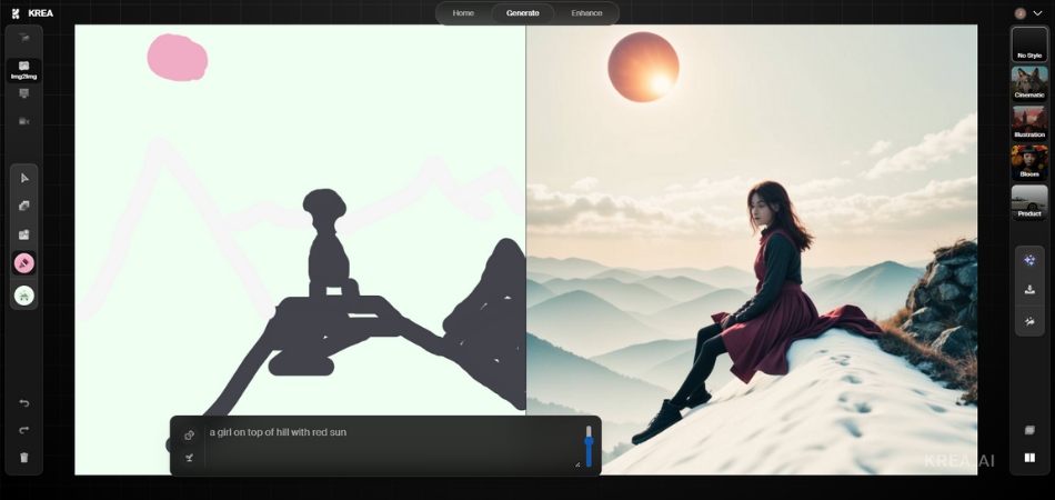 [Review] KREA AI Generates Really Fast, Realistic Yet Unrealistic Image